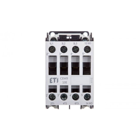 CONTACTEUR DE PUISSANCE 9A 3P 230V AC 1Z 0R CEM9.10-230V-50/60HZ 004642123 ETI-POLAM 7890355107928