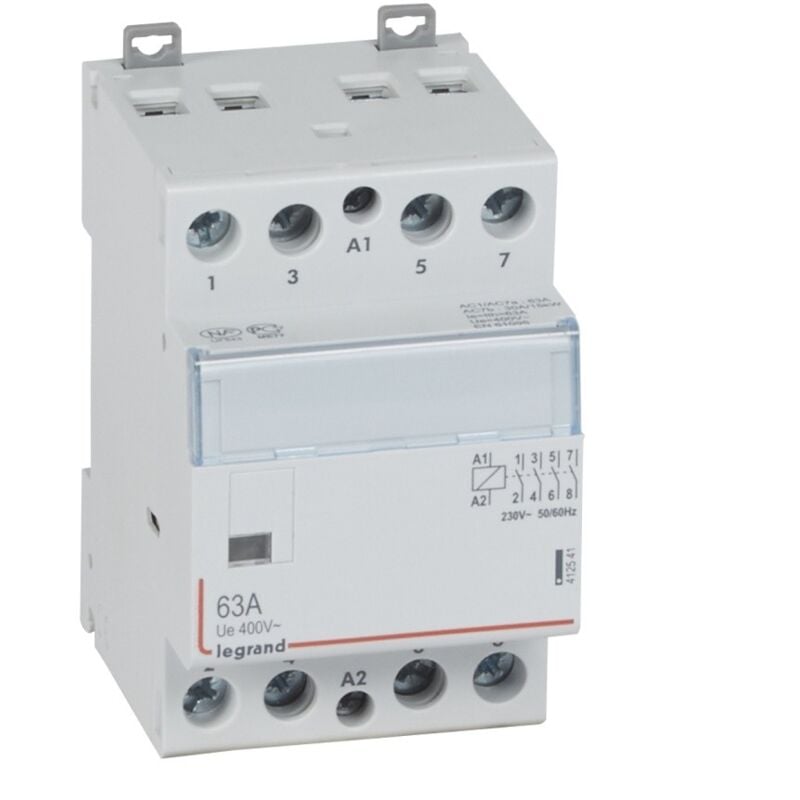 Legrand - Contacteur de puissance CX3 230v 4 Pôles 63A 412541