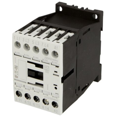 Contacteur de puissance Eaton 20A,AC, 4p DILMP20 (230V 50/60Hz) 276978