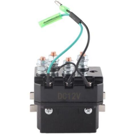 Contacteur de treuil pour ATV UTV – Relais solénoïde 1500-5000 lb – Protection système électrique – Installation simple