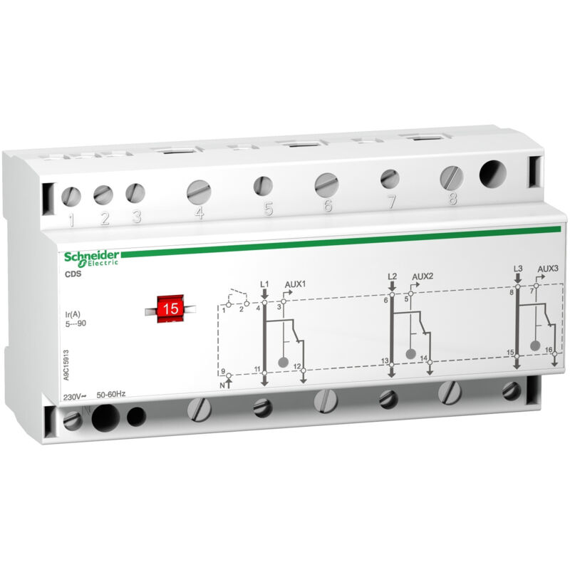 Schneider Electric - Acti9 CDSs délesteur tri 1 voie par phase 415Vca schneider A9C15913