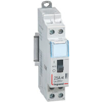 Contacteur domestique silencieux 250V 25A Contact 2F - 1 module - Legrand