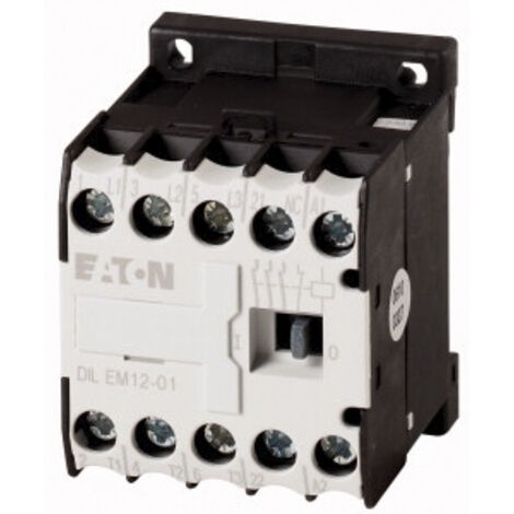 Contacteur Eaton série Eaton Moeller, 3 pôles , 1 NF, 12 A, 230 V c.a., 5,5 kW ( Prix pour 1 )