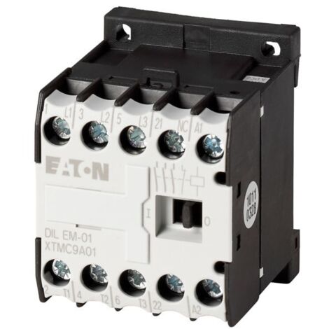 Contacteur Eaton série Eaton Moeller, 3 pôles , 1 NF, 9 A, 400 V, 4 kW ( Prix pour Paquet de 5 )