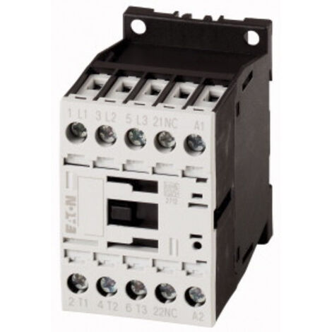 Contacteur Eaton série Eaton Moeller, 3 pôles , 3NO, 9 A, 24 V c.a., 4 kW ( Prix pour 1 )