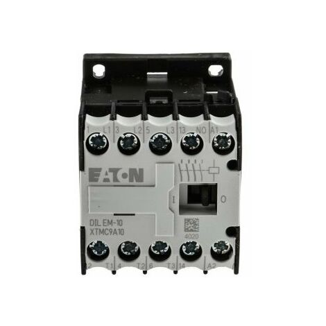 Contacteur Eaton série Eaton Moeller, 3 pôles , 3NO, 9 A, 24 V c.a., 4 kW ( Prix pour 1 )