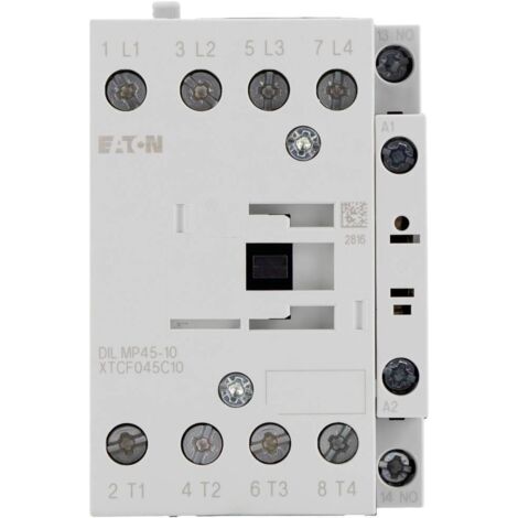 Contacteur Eaton série Eaton Moeller, 4 pôles , 4 N/O, 45 A, 24 V c.c., 11 kW ( Prix pour 1 )