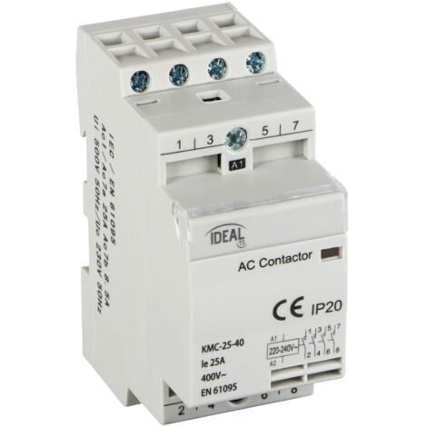 Contacteur idéal KMC 25A 230V 4NO