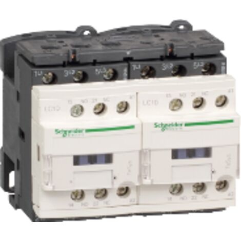 Contacteur inverseur TeSys LC2-D - 3P - AC-3 440V 9 A - bobine 24 V CA - LC2D09B7V