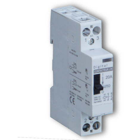 Contacteur J/N 25A - Digital electric 04502