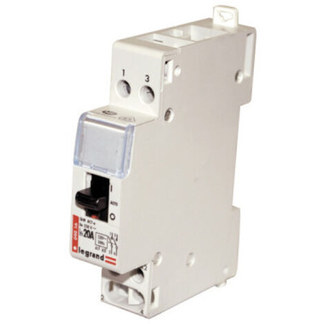Contacteur jour/nuit 25A 230V 4kW – Compatible chauffage électrique – Optimise les heures creuses EDF – Installation par professionnel recommandée