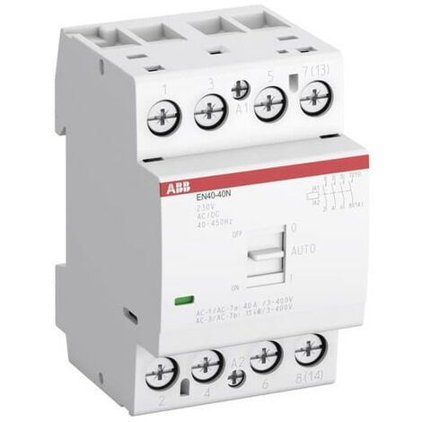 contacteur jour/nuit - abb esbn - 40a - 3 contacts no - 24 volts - abb 1sae342111r0130