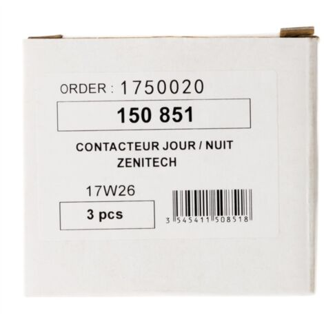 Contacteur jour-nuit zenitech NF