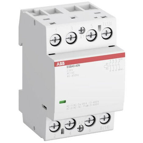 Contacteur modulaire ESBN 40A 3NO 400VAC/DC 1SAE341111R0730 ABB HD451853