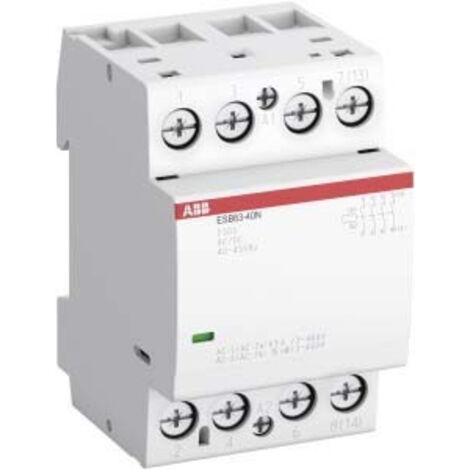 Contacteur modulaire ESBN 63A 4NO 24VAC/DC 1SAE351111R0140 ABB HD451896