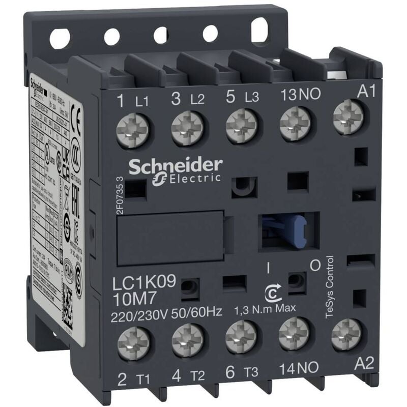 Schneider Electric LC1K0910P7 Contacteur 1 NO (T) 1 pc(s)