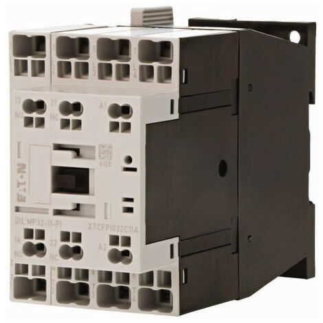 Contacteur puissance 4 AC 1: 32 A 1F1O 42V 50Hz 48V 60Hz Bornes Push In 000199302 EATON DILMP32 11(42V50HZ,48V60HZ) PI