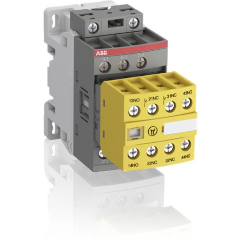 Contacteur SAFety AFS 7,5kW AC3-3P+2NO+2NF-24...60Vac 1SBL177082R1122 ABB H300546