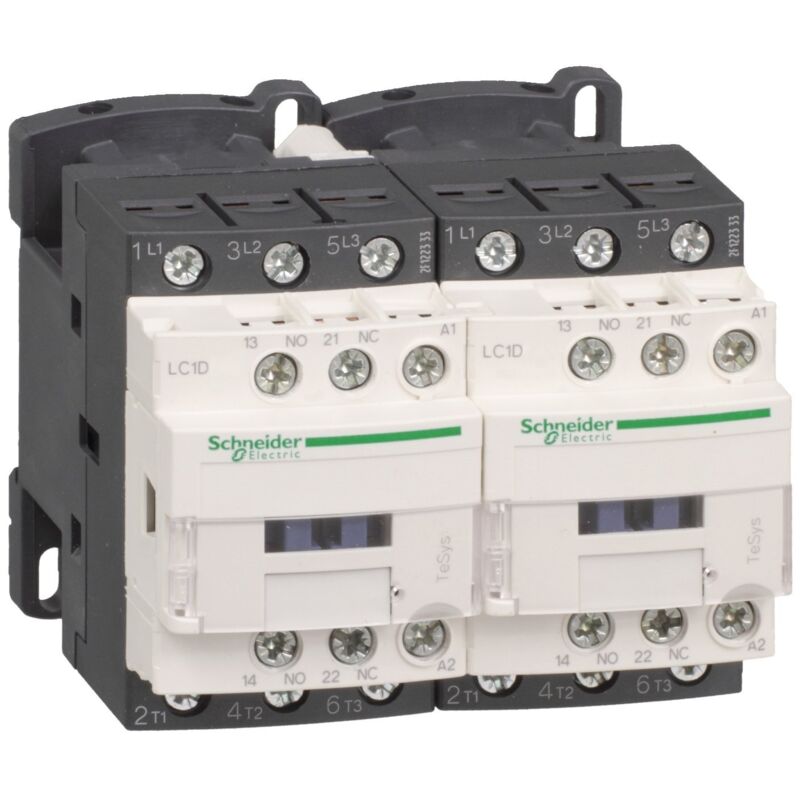 TeSys LC2D - contacteur inverseur - 3P - AC-3 440V - 18A - bobine 110Vca