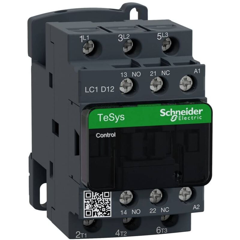 Schneider Electric - LC1D12P7 Contacteur 1 no (t), 1 nf (r) 1 pc(s)