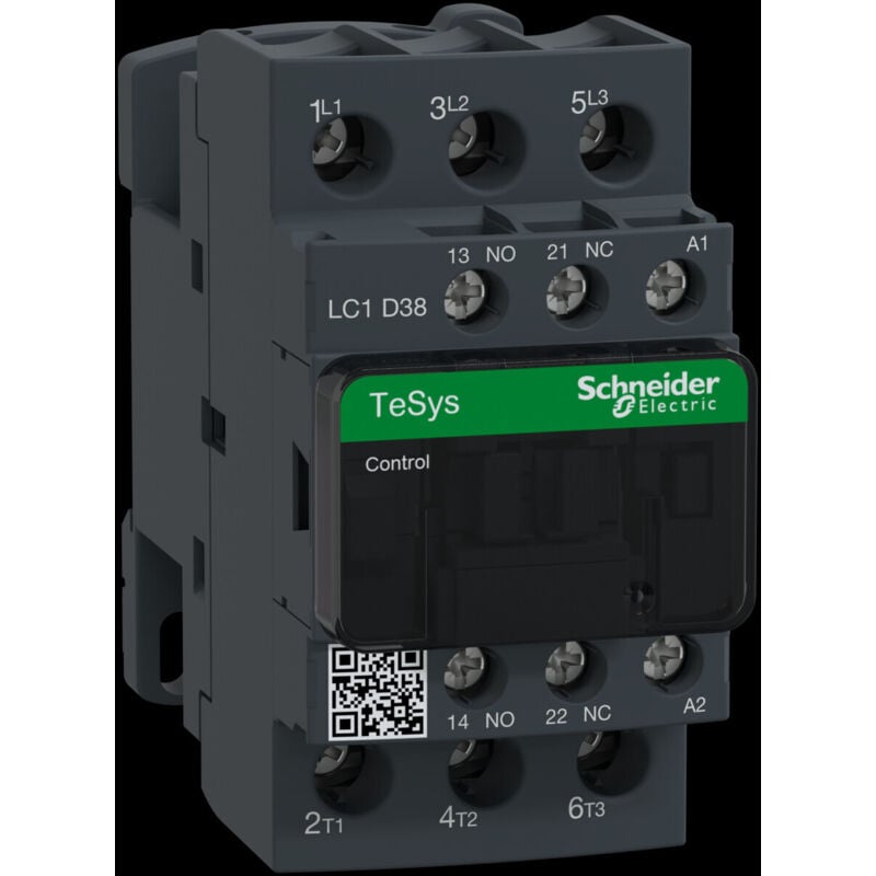 Schneider Electric - Lc1d38p7 Schneider - Contacteur Moteur Tripolaire - 3no - 38a - Bobine 230vca - Vis étrier - Tesys Lc1d38