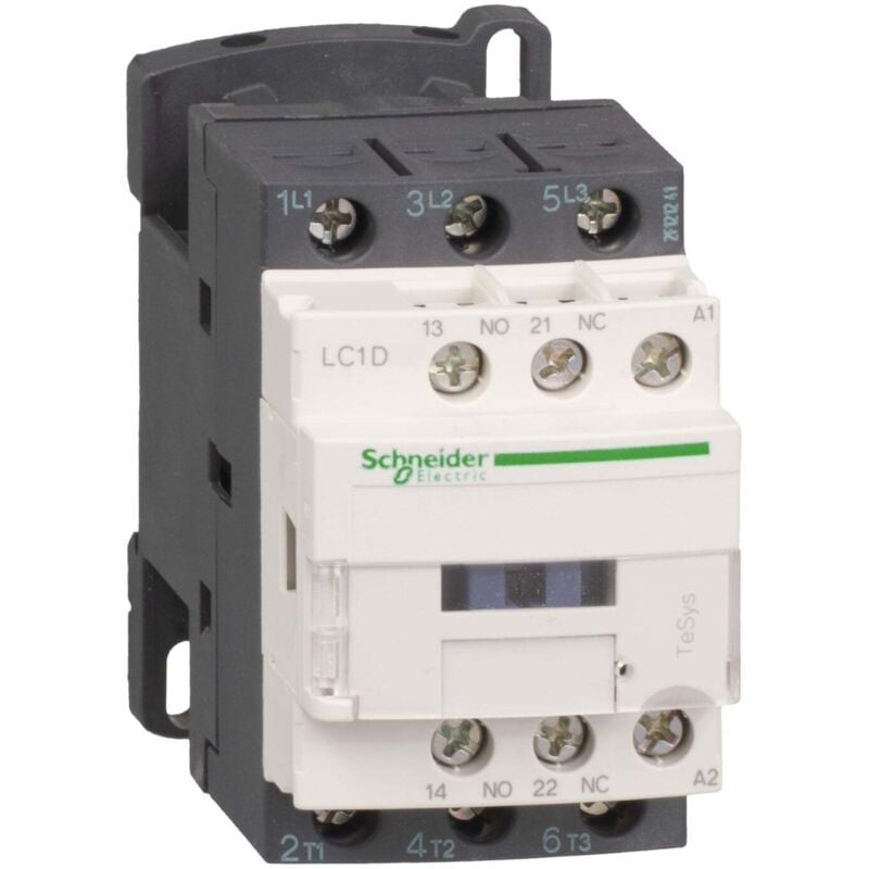 Schneider Electric - Contacteur TeSys LC1D 3P AC3 440V 18 a bobine 110 v ca - LC1D18F7