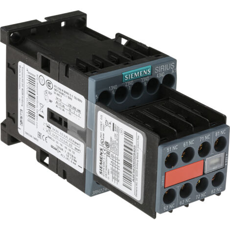 Contacteur Siemens série 3RH2, 4NO + 4NF, 10 A ( Prix pour 1 )