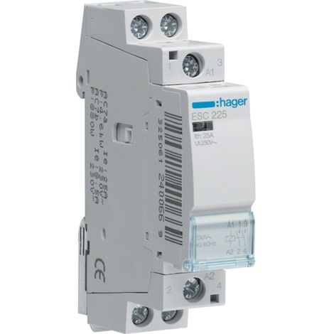 HAGER-CONTACTEUR ESC225 25A 2NA 230 V