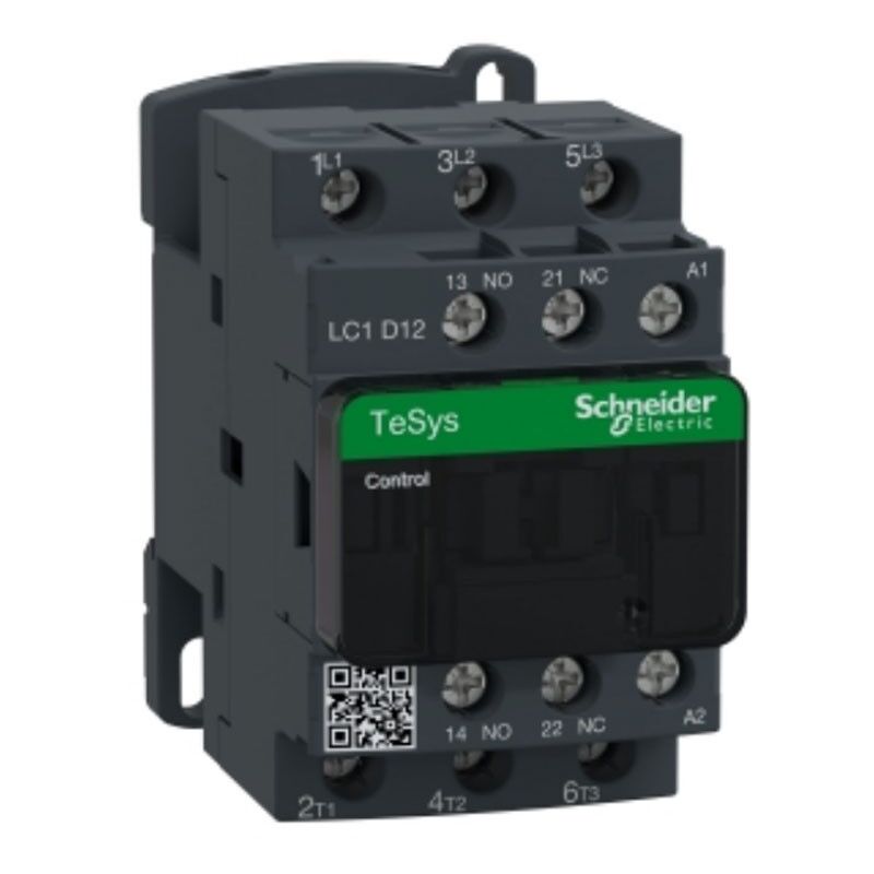 Contacteur Telemecanique Contacteur Telemecanique TeSys LC1D 3P 12A 220VAC LC1D12M7 - SNR LC1D12M7