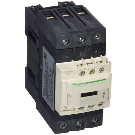 Contacteur TeSys LC1-D - 3 pôles - AC-3 440V 65 A - bobine 48 V CA - LC1D65AE7