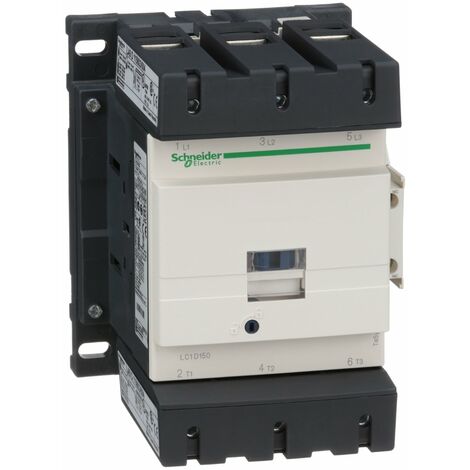 Contacteur TeSys LC1D 3P AC3 440V 150 A bobine 24 V CC - LC1D150BD