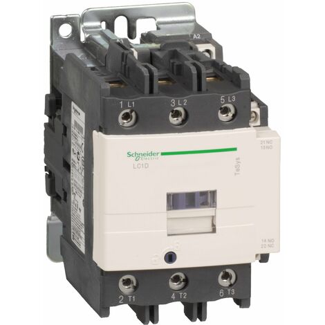 Contacteur TeSys LC1D 3P AC3 440V 80 A bobine 24 V CA - LC1D80B7