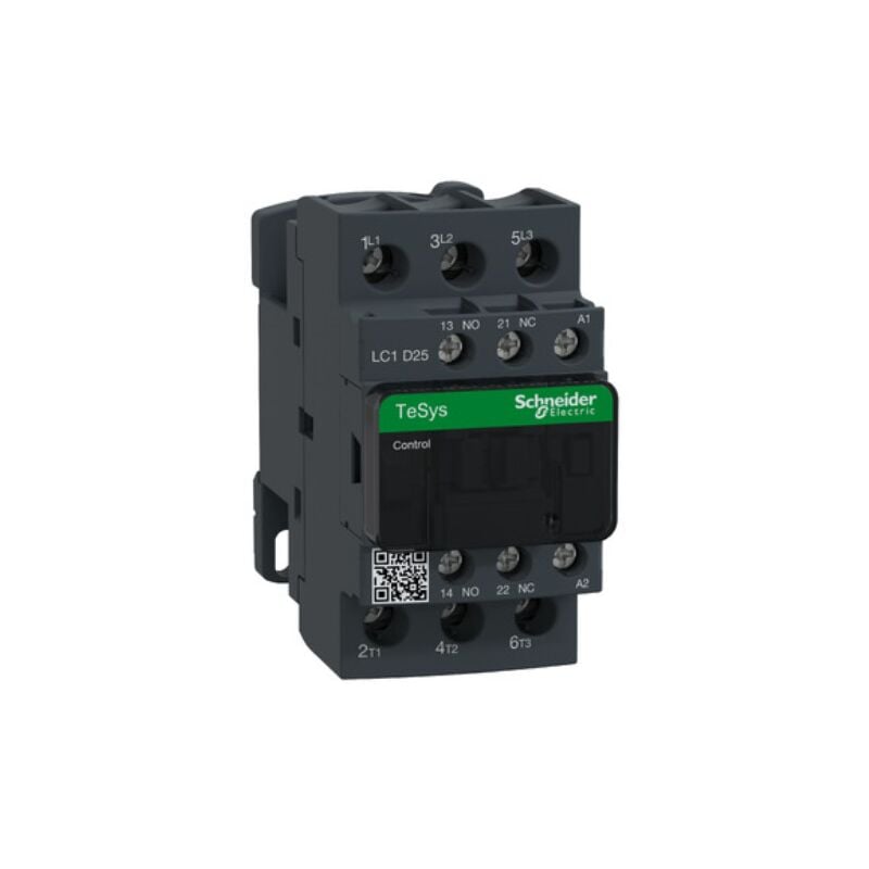 Schneider Electric - Contacteur TeSys LC1D 3P AC3 440V 25 a bobine 24 v ca - LC1D25B7