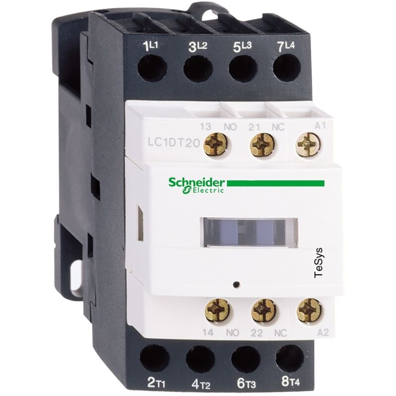 Schneider Electric - Lc1dt25p7 Schneider - Contacteur Tétrapolaire - 4no - 25a - Bobine 230vca - Vis étrier - Tesys Lc1dt2