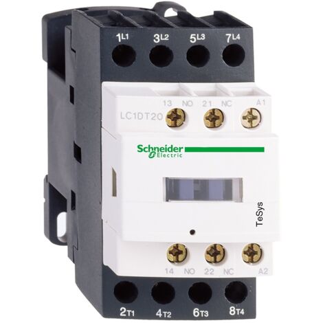 Contacteur TeSys LC1D 4P AC1 440V 25 A bobine 230 V CA - LC1DT25P7
