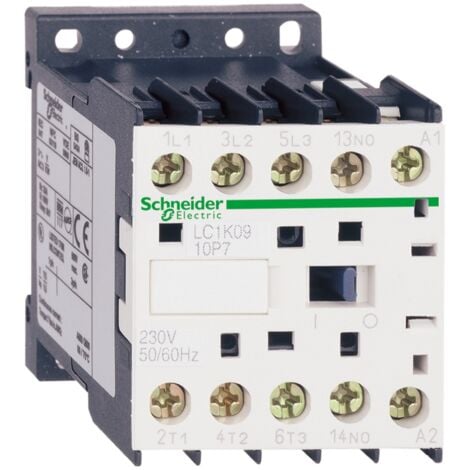 SCHNEIDER ELECTRIC Contacteur TeSys LC1K 3P AC3 440V 9 A bobine 230 VCA - LC1K0901P7