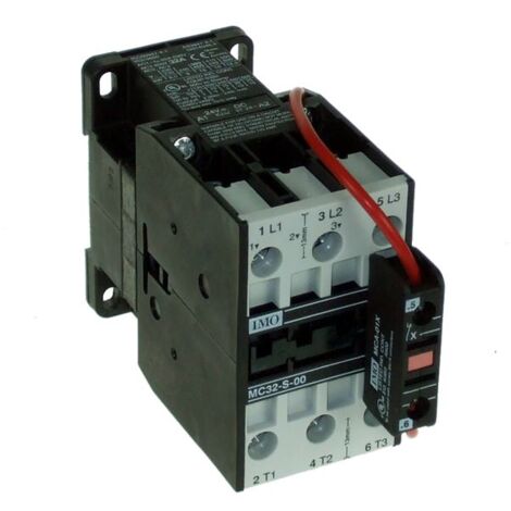 Contacteur tripolaire 18.5KW 40A - commande bobine 24VDC - MCD40 IMO