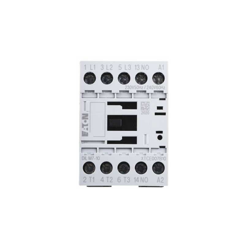 Contacteur Eaton série Eaton Moeller, 3 pôles , 3NO, 7 a, 230 v c.a., 3 kW ( Prix pour 1 )