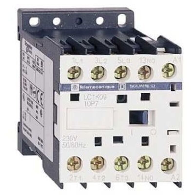Contacteur tripolaire non X3 contacts auxiliaires non 380vac 9a Lc1k0910q7