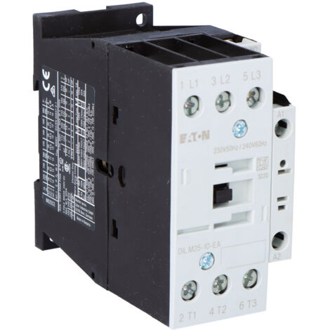 Contactor 11kW/400V, control 230VAC DILM25-10-EA (230V50HZ,240V60HZ)