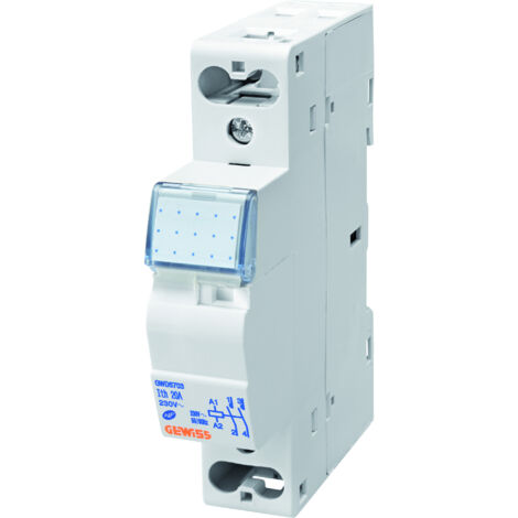 CONTACTOR 230V 2NA 20A 1M GEWISS GWD6703