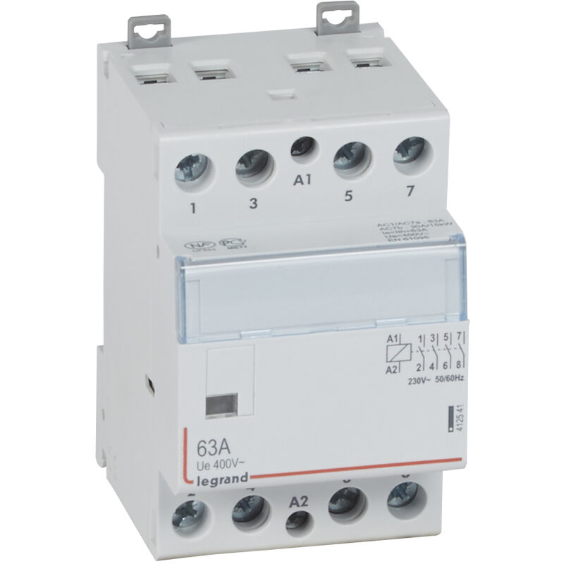 

Contactor 63A 4Na 230V Legrand 412541