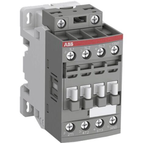 Contactor ABB 3 polos 9A 24-60 V c.a./c.c. AF09301011