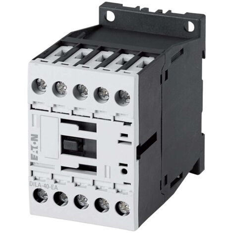 Contactor auxiliar, 4NO/OC, control 24VDC DILA-40-EA(24VDC)