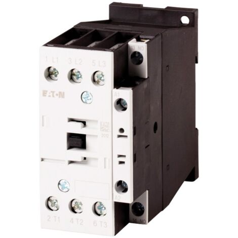 Contactor de potencia Eaton 18.5 kW 400V AC3 3P+1NA 112442