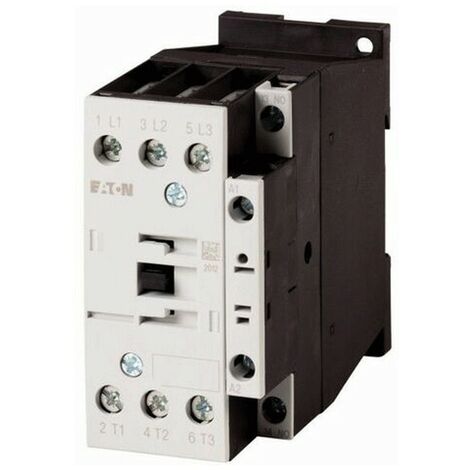 Contactor de potencia Eaton 3P+1NO 17A 7,5kW 400V AC3 277013