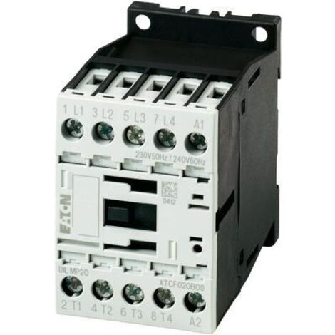 Contactor de potencia Eaton 7,5 kW 400V AC3 3P+1NA 290073