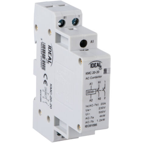 Contactor ideal KMC 20A 230V 2NO