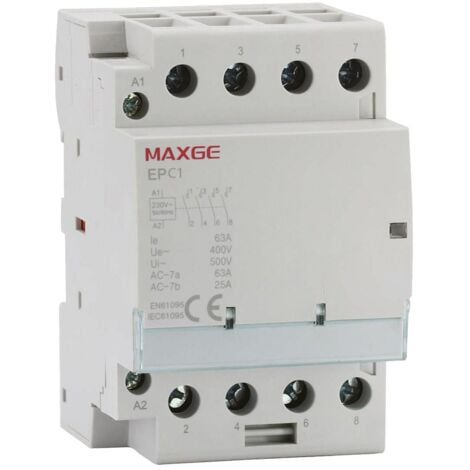 Contactor MAXGE 4P-63A-230V AC 4P4NO