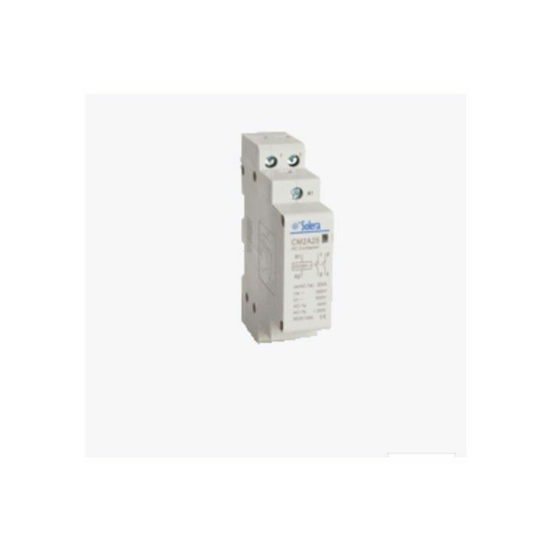 

Contactor modular 2 abiertos 25A 2 módulos SOLERA CM2A25
